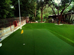 หญ้าเทียมสนามกอล์ฟ