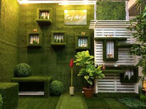 หญ้าเทียมตกแต่ง