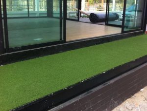 ผลงานปูหญ้าเทียมบริษัทไทยสตาร์